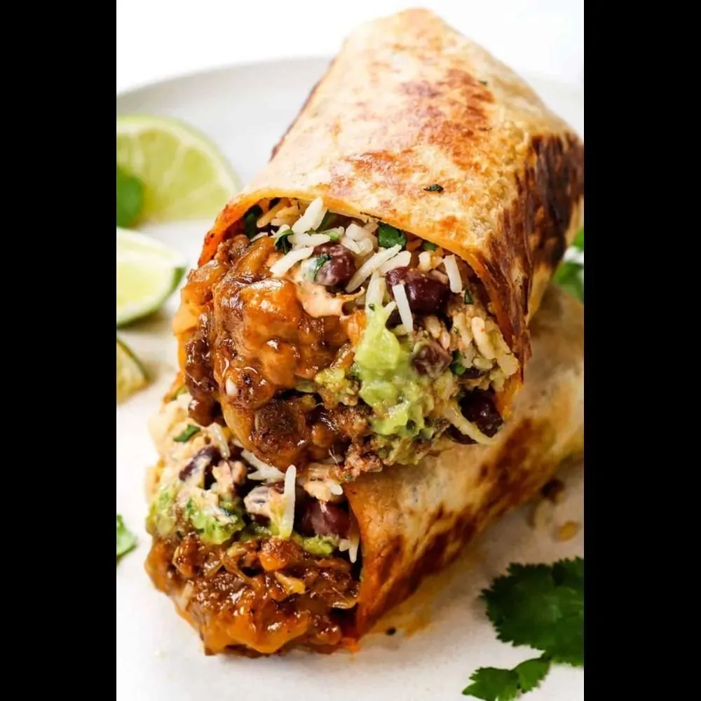 Menù Mexican burritos